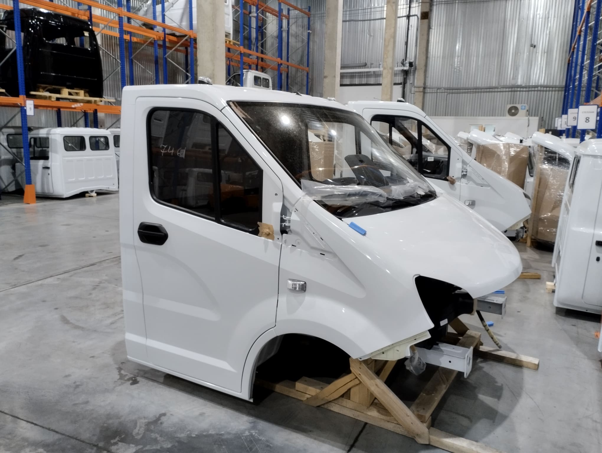 Салон кабины ГАЗ-А21R22 NEXT